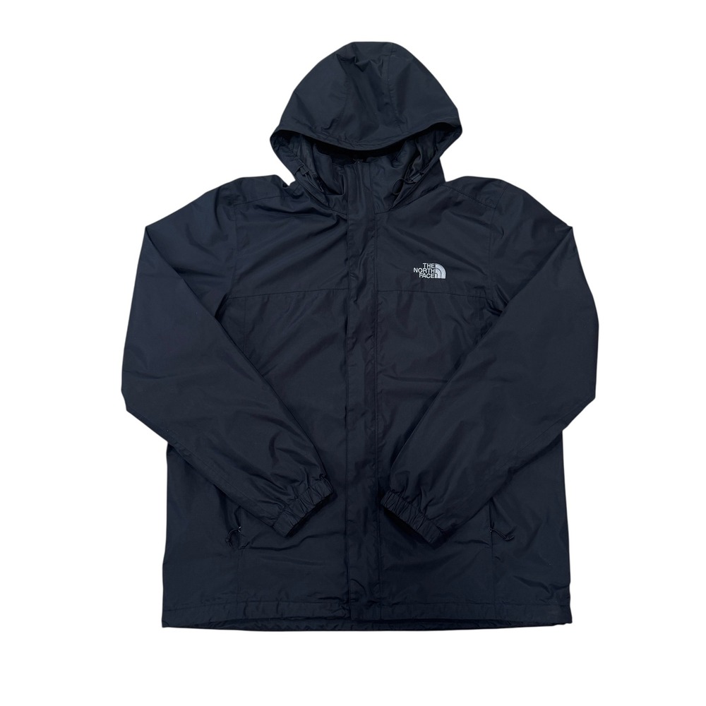 The North Face Men's Navy Hooded Raincoat